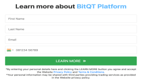 Signing up for BitQT