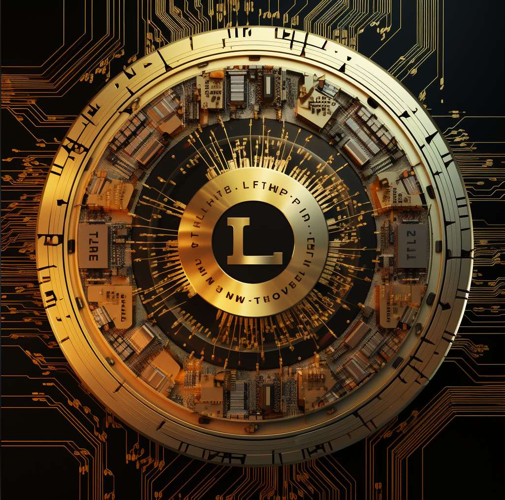 CoinBharat artwork of a Litecoin token