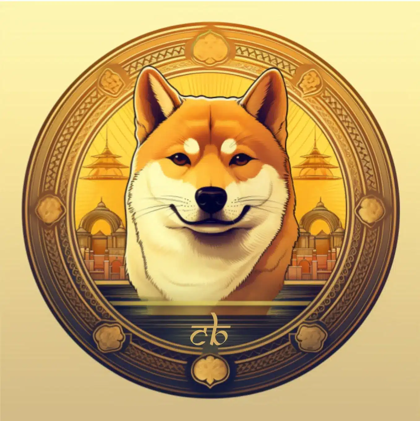 Shiba Inu token - CoinBharat original artwork and artistic representation